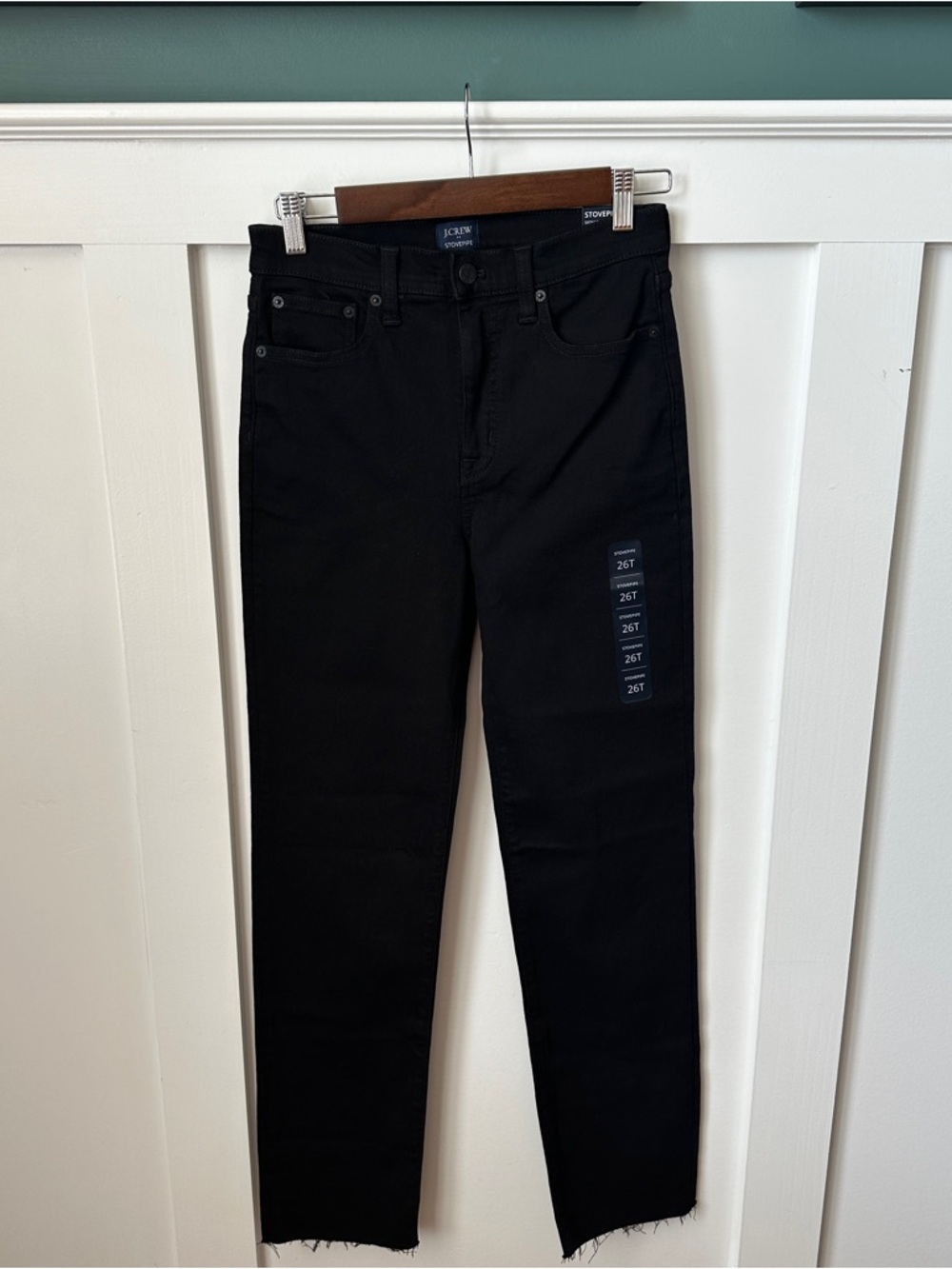 J. Crew Women's Slim Black Jeans